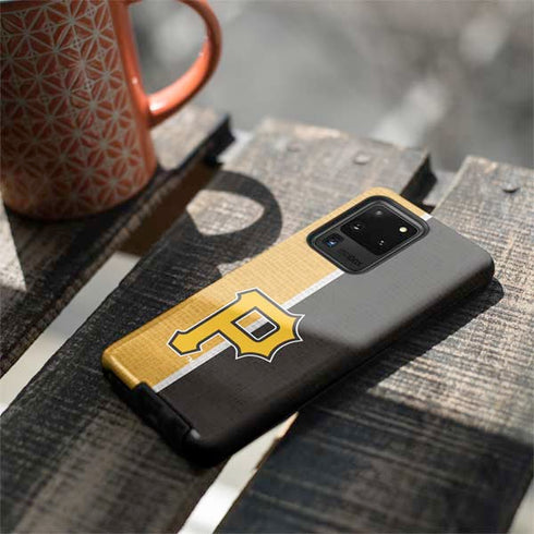 MLB Pittsburgh Pirates Split Galaxy S20 Ultra 5G Pro Case