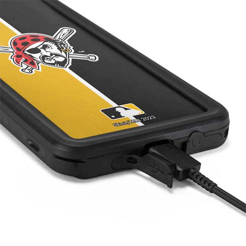 MLB Pittsburgh Pirates Split Galaxy S20 Waterproof Case