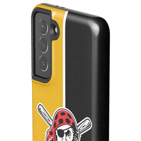 MLB Pittsburgh Pirates Split Galaxy S21 5G Pro Case