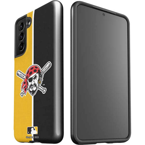 MLB Pittsburgh Pirates Split Galaxy S21 5G Pro Case