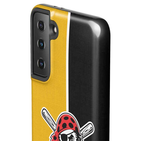 MLB Pittsburgh Pirates Split Galaxy S21 Plus 5G Pro Case