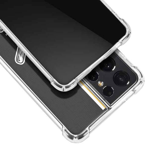 MLB Pittsburgh Pirates Split Galaxy S21 Ultra 5G Clear Case