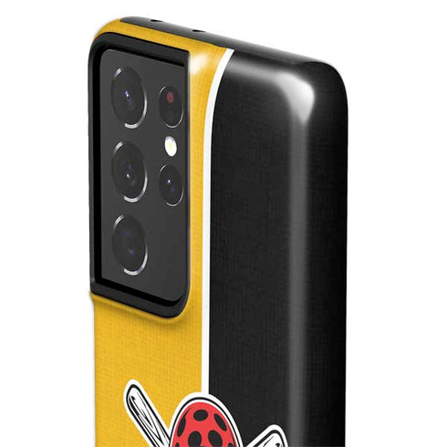 MLB Pittsburgh Pirates Split Galaxy S21 Ultra 5G Pro Case