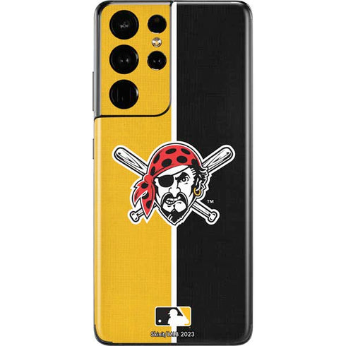 MLB Pittsburgh Pirates Split Galaxy S21 Ultra 5G Skin