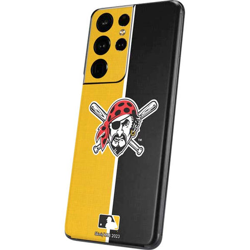 MLB Pittsburgh Pirates Split Galaxy S21 Ultra 5G Skin