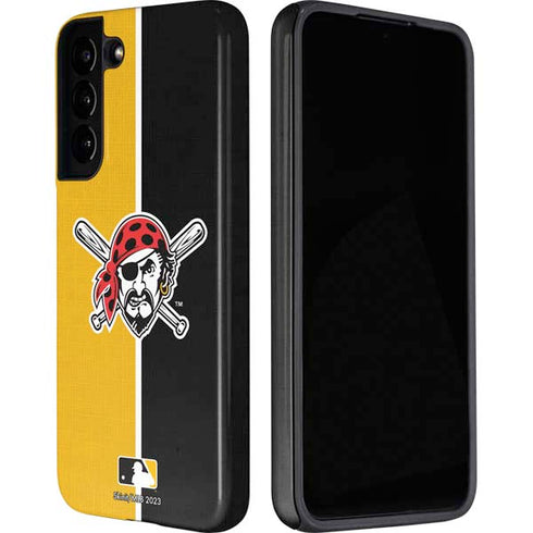 MLB Pittsburgh Pirates Split Galaxy S22 Plus Pro Case