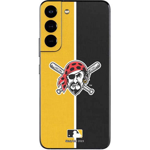 MLB Pittsburgh Pirates Split Galaxy S22 Skin