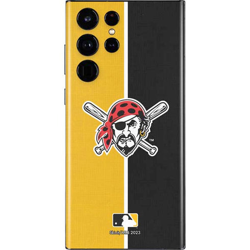MLB Pittsburgh Pirates Split Galaxy S22 Ultra Skin