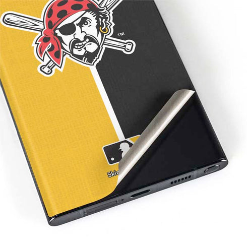 MLB Pittsburgh Pirates Split Galaxy S22 Ultra Skin