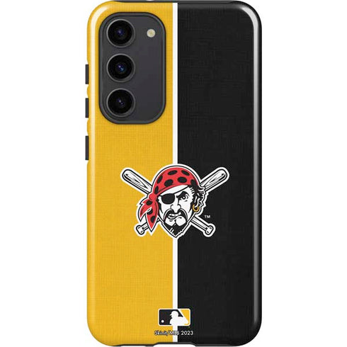 MLB Pittsburgh Pirates Split Galaxy S23 Plus Pro Case