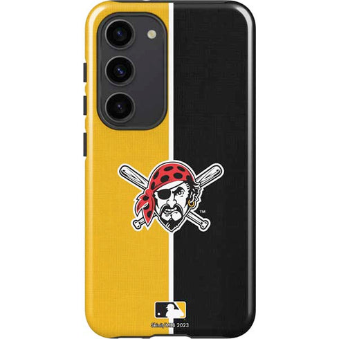 MLB Pittsburgh Pirates Split Galaxy S23 Pro Case