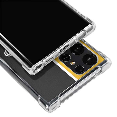 MLB Pittsburgh Pirates Split Galaxy S24 Ultra Clear Case