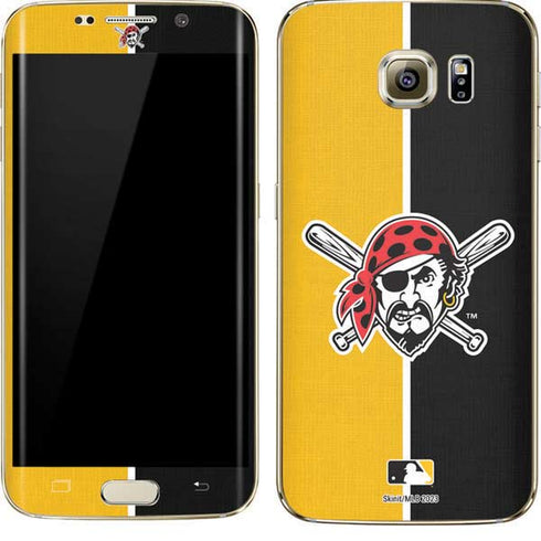 MLB Pittsburgh Pirates Split Galaxy S7 Edge Skin