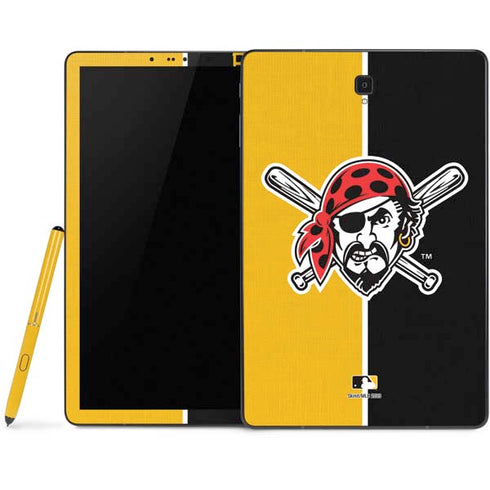 MLB Pittsburgh Pirates Split Samsung Galaxy Tab Skin