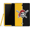 MLB Pittsburgh Pirates Split Samsung Galaxy Tab Skin