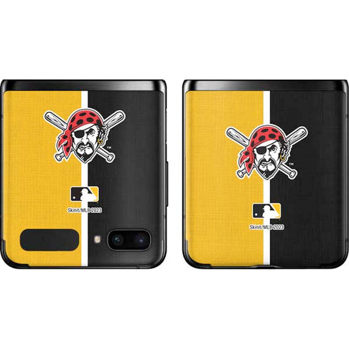 MLB Pittsburgh Pirates Split Galaxy Z Flip Skin