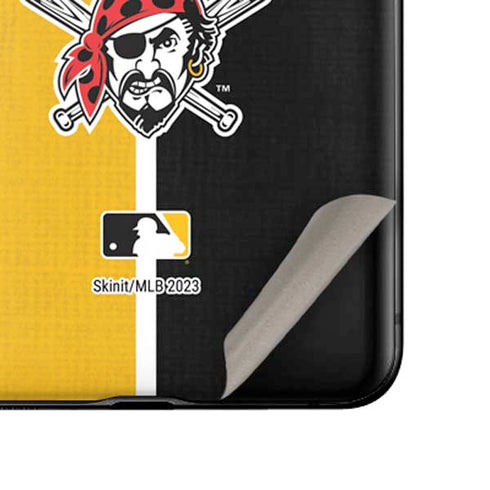 MLB Pittsburgh Pirates Split Galaxy Z Flip Skin