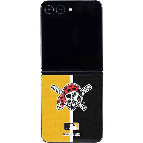 MLB Pittsburgh Pirates Split Galaxy Z Flip5 5G Skin