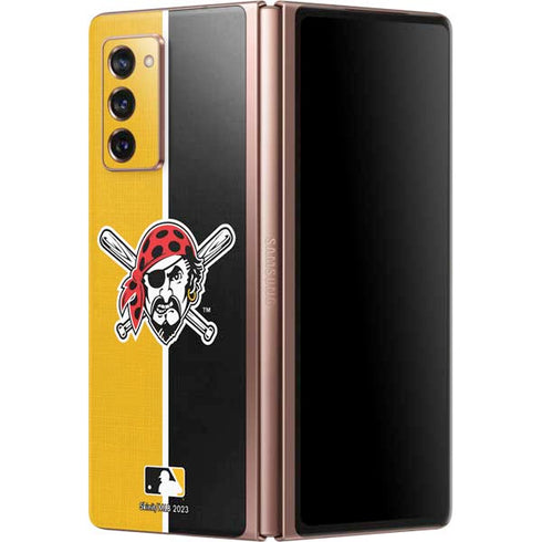MLB Pittsburgh Pirates Split Galaxy Z Fold2 5G Skin