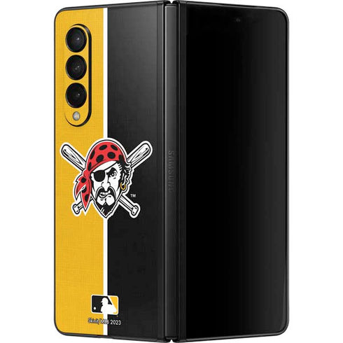 MLB Pittsburgh Pirates Split Galaxy Z Fold3 5G Skin