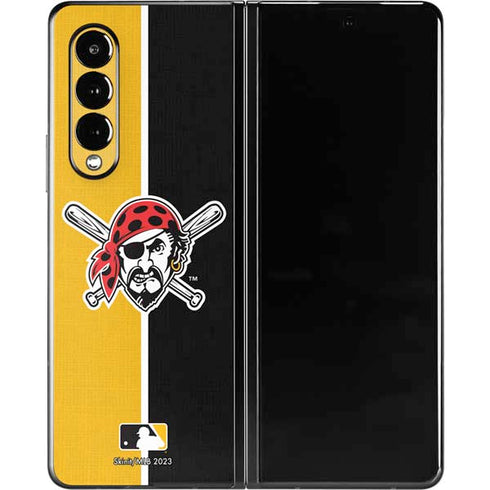 MLB Pittsburgh Pirates Split Galaxy Z Fold3 5G Skin