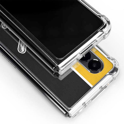 MLB Pittsburgh Pirates Split Galaxy Z Fold4 5G Clear Case