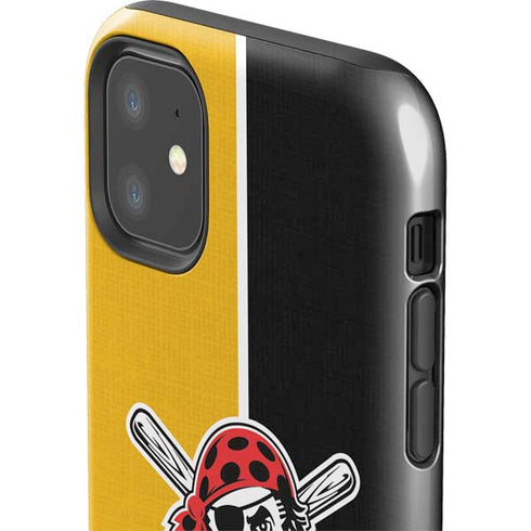 MLB Pittsburgh Pirates Split iPhone 11 Impact Case