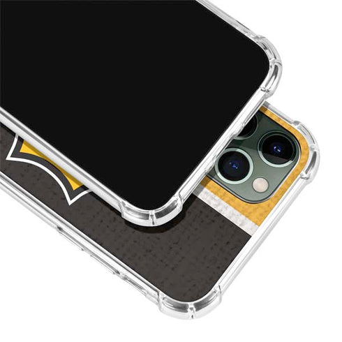 MLB Pittsburgh Pirates Split iPhone 11 Pro Max Clear Case