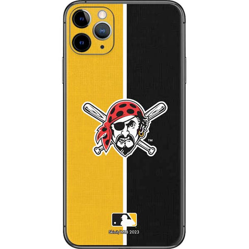 MLB Pittsburgh Pirates Split iPhone 11 Pro Max Skin
