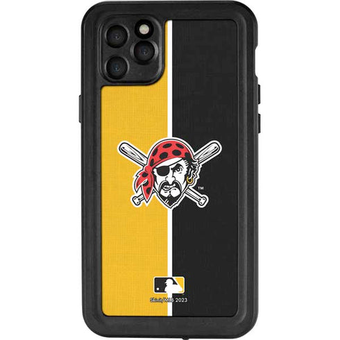 MLB Pittsburgh Pirates Split iPhone 11 Pro Max Waterproof Case
