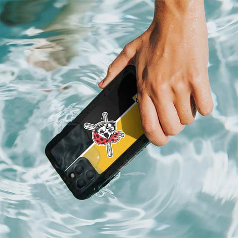 MLB Pittsburgh Pirates Split iPhone 11 Pro Max Waterproof Case
