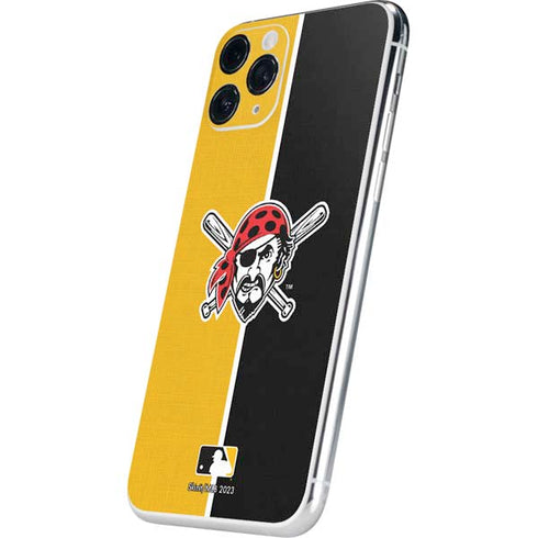 MLB Pittsburgh Pirates Split iPhone 11 Pro Skin