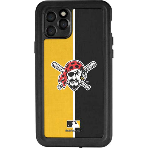 MLB Pittsburgh Pirates Split iPhone 11 Pro Waterproof Case