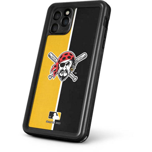 MLB Pittsburgh Pirates Split iPhone 11 Pro Waterproof Case