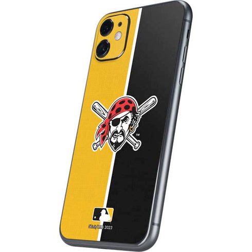 MLB Pittsburgh Pirates Split iPhone 11 Skin
