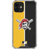 MLB Pittsburgh Pirates Split iPhone 12 Mini Clear Case