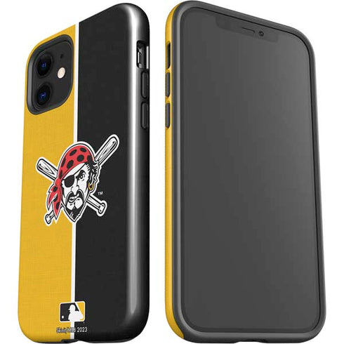 MLB Pittsburgh Pirates Split iPhone 12 Mini Impact Case