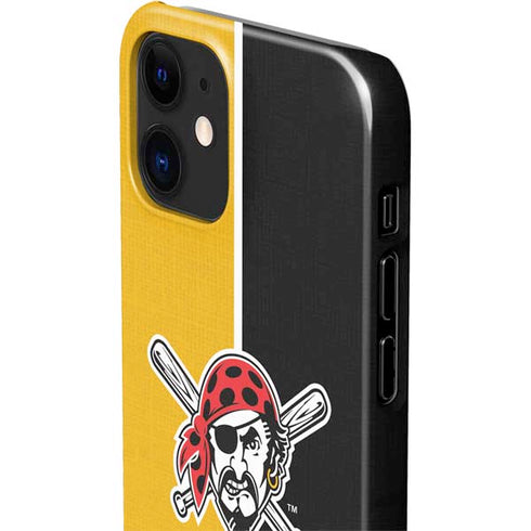 MLB Pittsburgh Pirates Split iPhone 12 Mini Lite Case