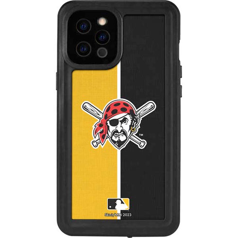 MLB Pittsburgh Pirates Split iPhone 12 Pro Max Waterproof Case