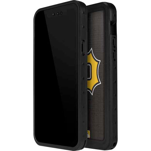 MLB Pittsburgh Pirates Split iPhone 12 Pro Waterproof Case