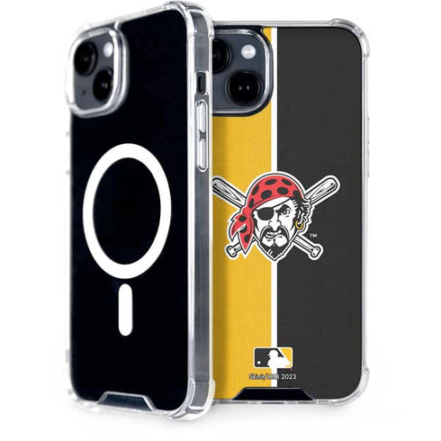 MLB Pittsburgh Pirates Split iPhone 13 MagSafe Case