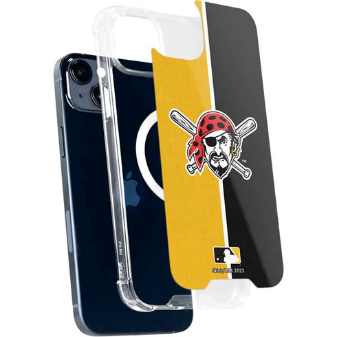 MLB Pittsburgh Pirates Split iPhone 13 MagSafe Case