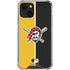 MLB Pittsburgh Pirates Split iPhone 13 Mini Clear Case