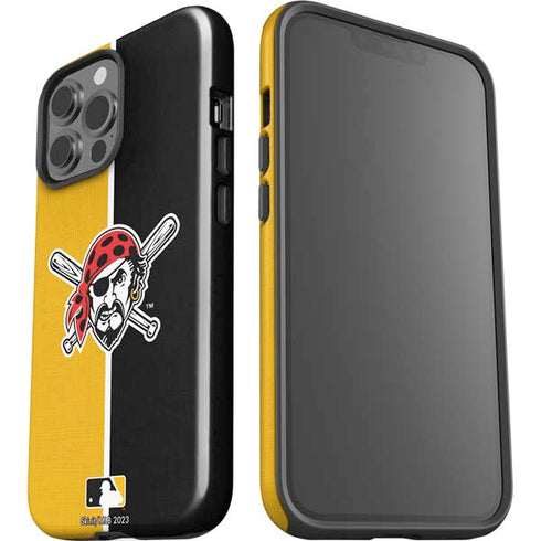 MLB Pittsburgh Pirates Split iPhone 13 Pro Max Impact Case