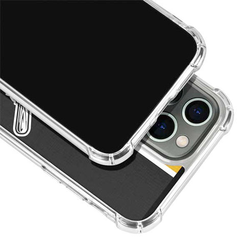 MLB Pittsburgh Pirates Split iPhone 15 Pro Clear Case