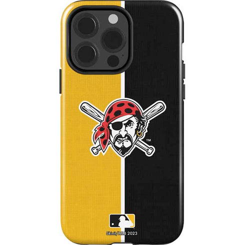 MLB Pittsburgh Pirates Split iPhone 14 Pro Impact Case