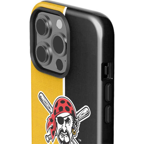 MLB Pittsburgh Pirates Split iPhone 15 Pro Impact Case