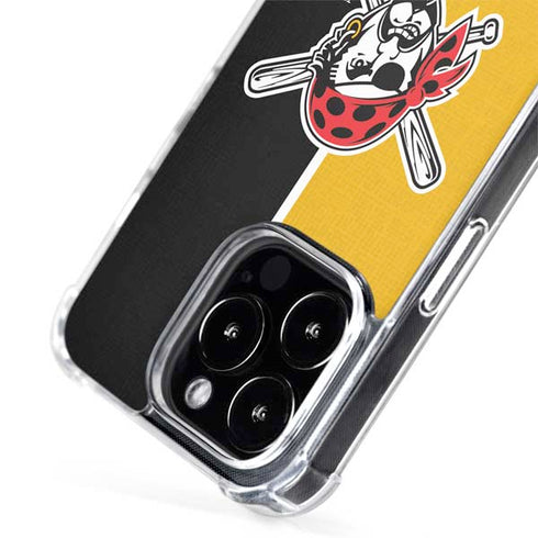 MLB Pittsburgh Pirates Split iPhone 15 Pro Max MagSafe Case