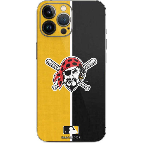 MLB Pittsburgh Pirates Split iPhone 14 Pro Max Skin
