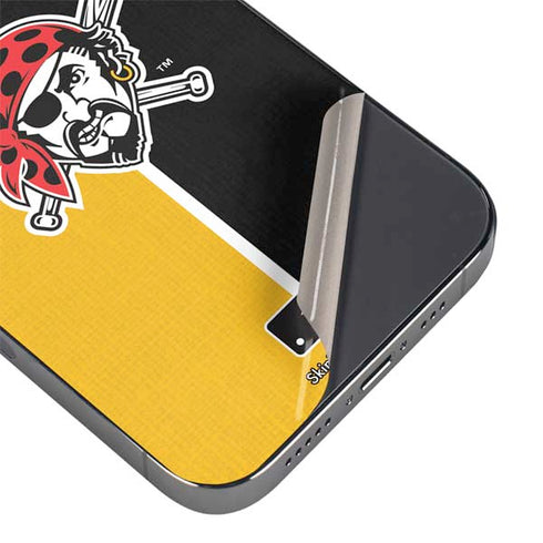 MLB Pittsburgh Pirates Split iPhone 14 Pro Skin